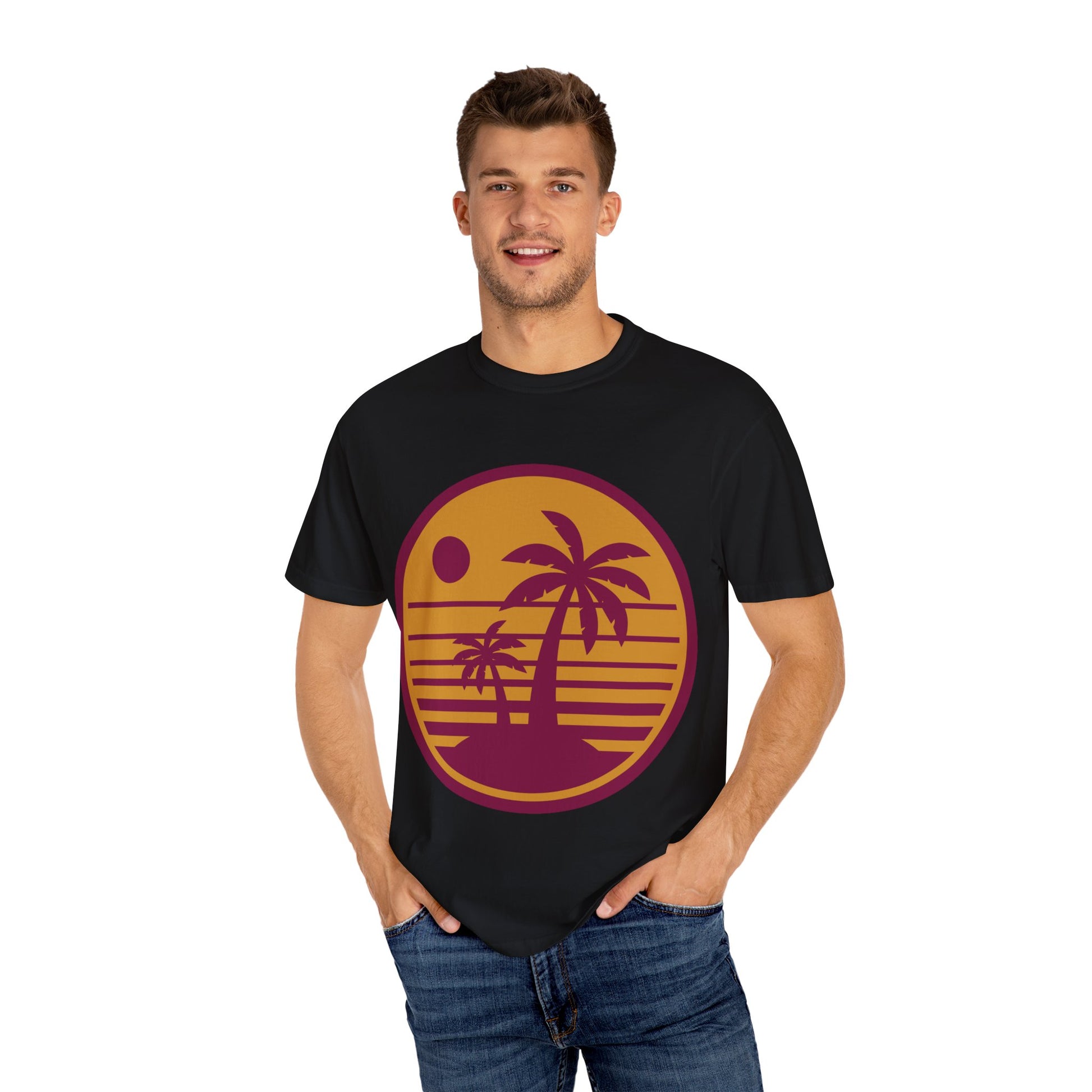 Palm Trees On an Island T-shirt - Dannycart