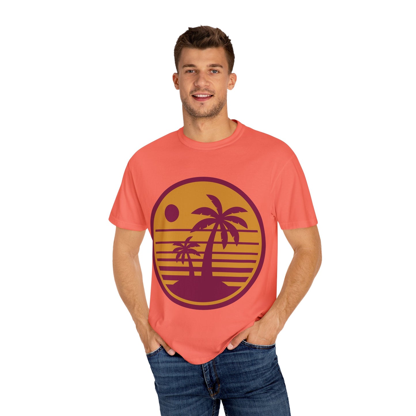 Palm Trees On an Island T-shirt - Dannycart