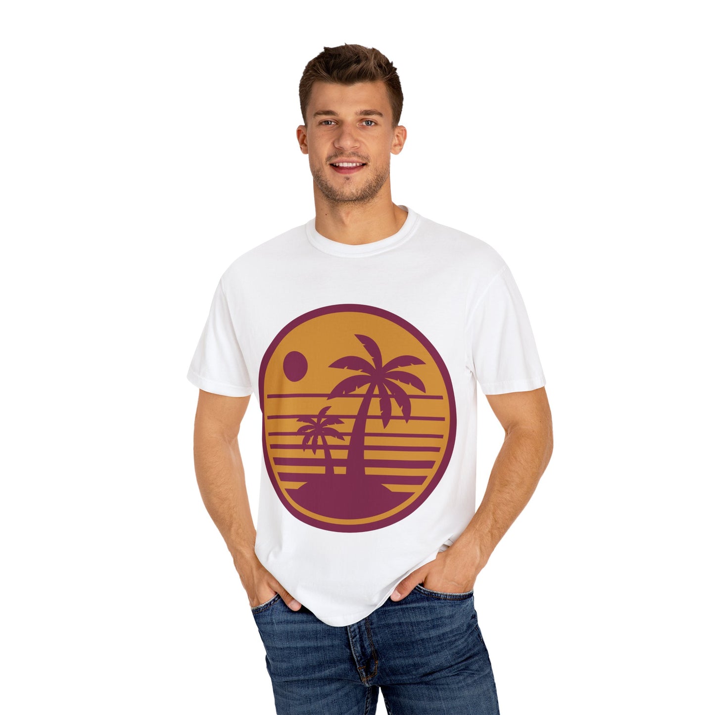 Palm Trees On an Island T-shirt - Dannycart