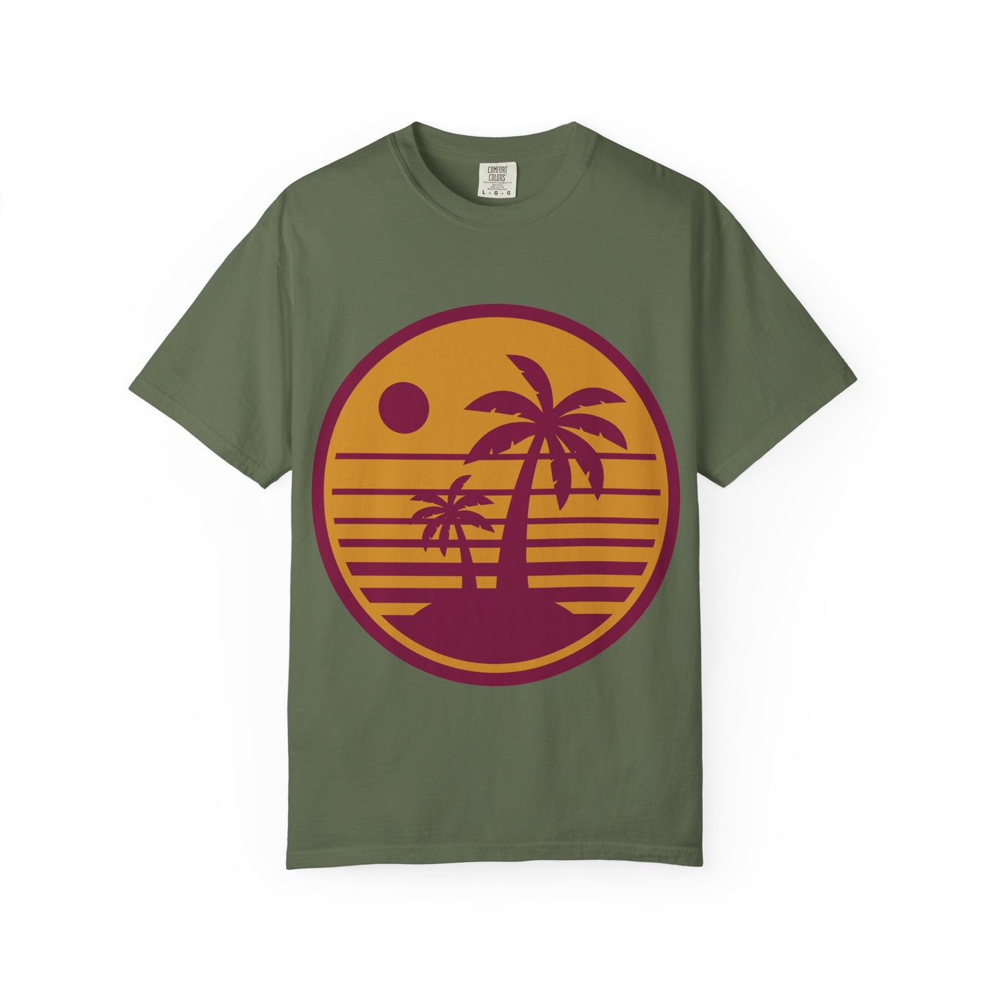 Palm Trees On an Island T-shirt - Dannycart