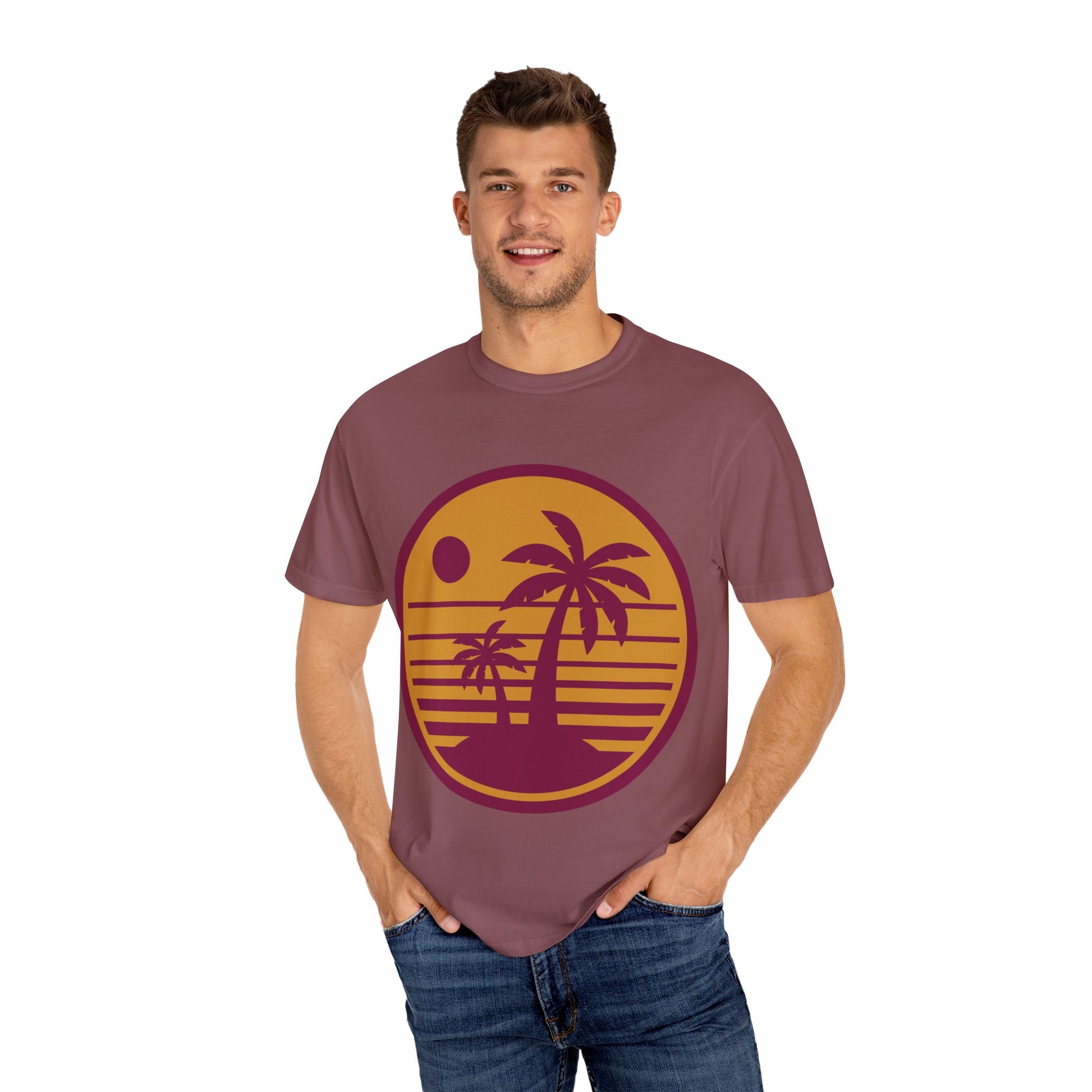 Palm Trees On an Island T-shirt - Dannycart