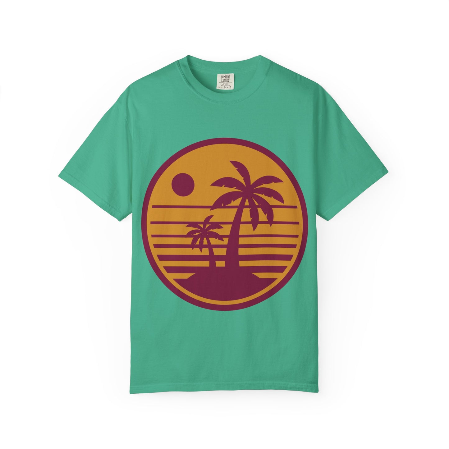 Palm Trees On an Island T-shirt - Dannycart