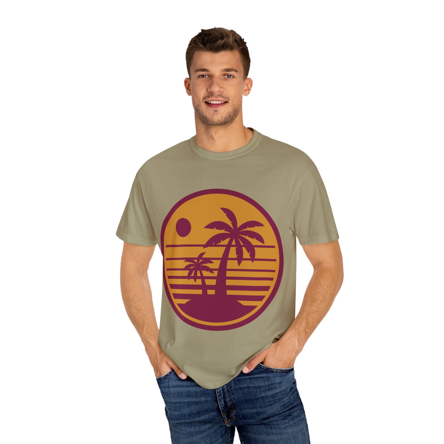 Palm Trees On an Island T-shirt - Dannycart
