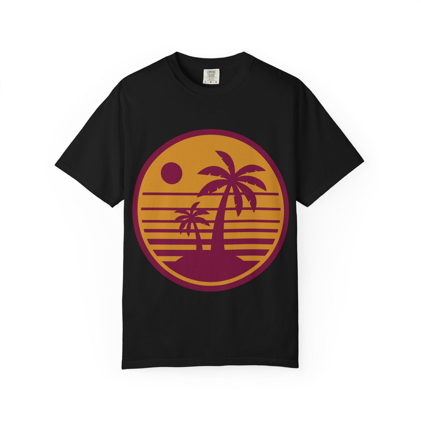 Palm Trees On an Island T-shirt - Dannycart