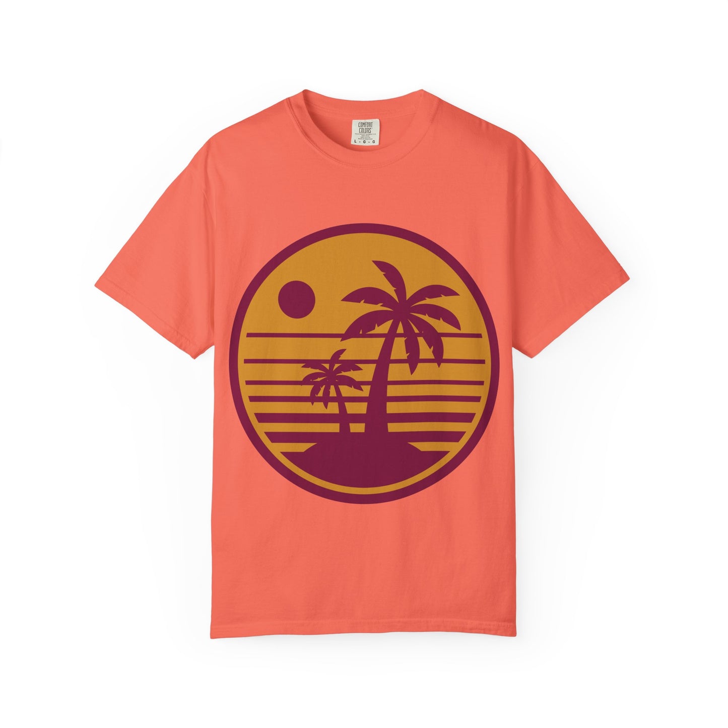 Palm Trees On an Island T-shirt - Dannycart
