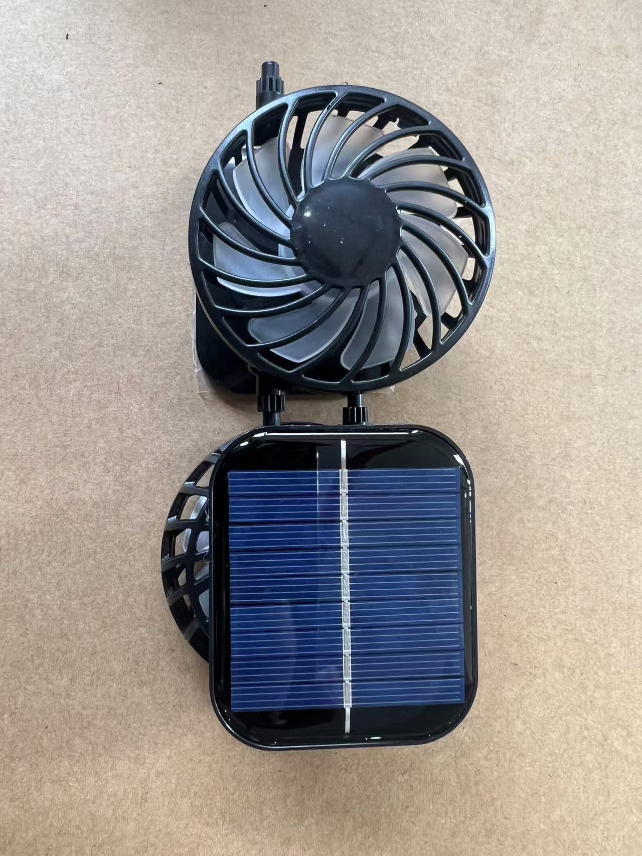 Men's Sun Shading Large Eave Sun Shading Solar Fan Cap - Dannycart